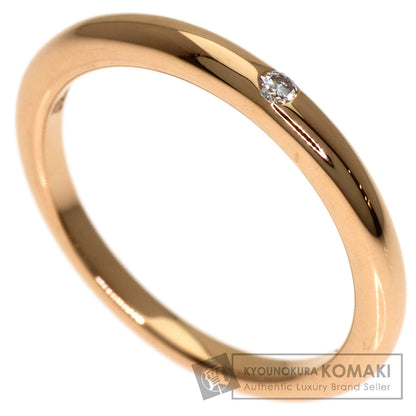 BVLGARI Feddie 1P Diamond Ring K18 Pink Gold Ladies [Used]