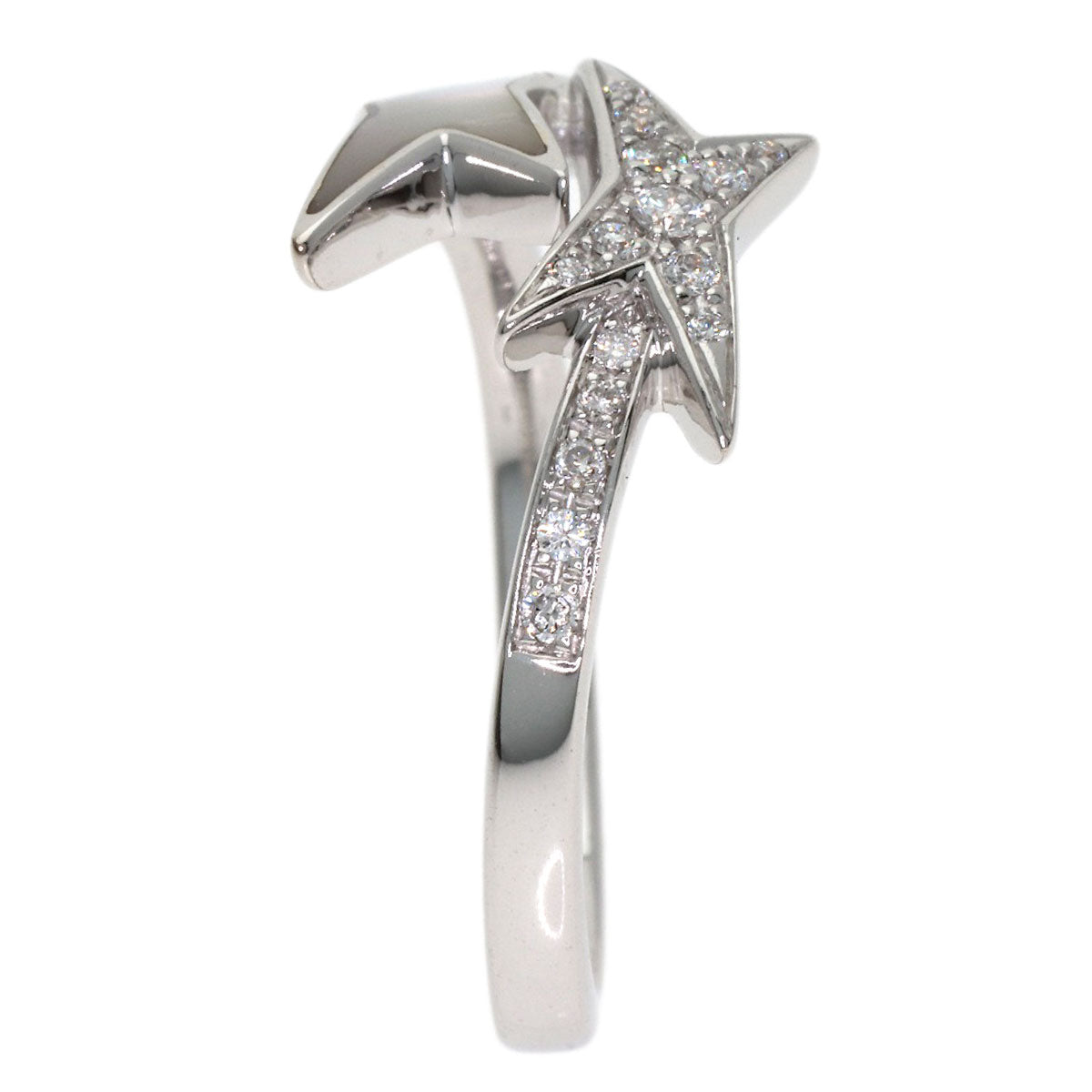 MAUBOUSSIN Etoile de Vie Diamond #54 Ring K18 White Gold Ladies [Used]
