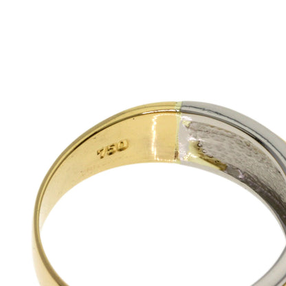CELINE Macadam Ring K18 Yellow Gold PT900Ladies [Used]