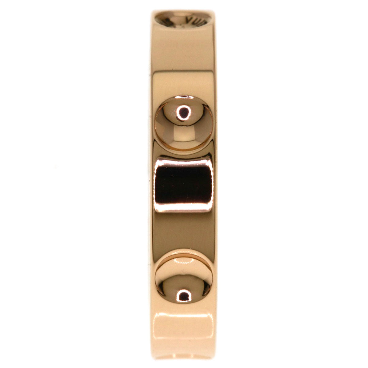 LOUIS VUITTON Petiteberg Empreinte #50 Ring K18 Pink Gold Ladies [Used]