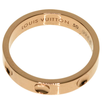 LOUIS VUITTON Petiteberg Empreinte #50 Ring K18 Pink Gold Ladies [Used]