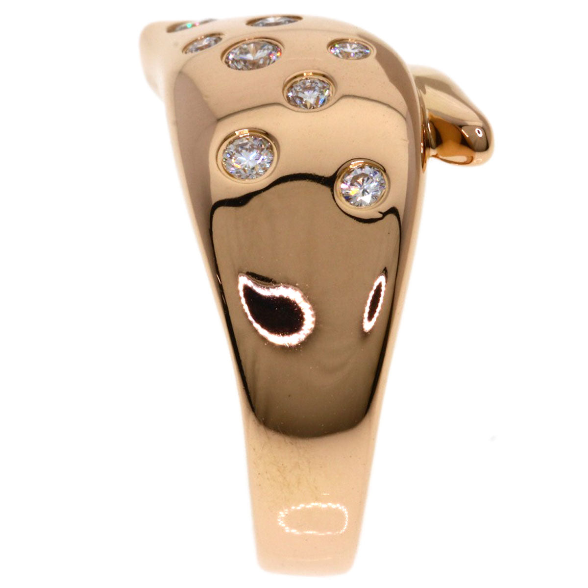 TASAKI Diamond Ring K18 Pink Gold Ladies [Used]
