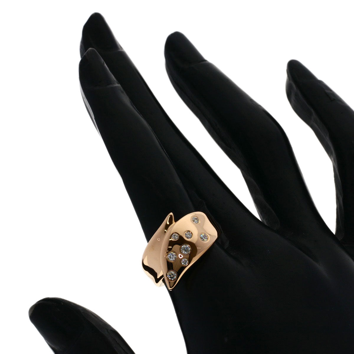 TASAKI Diamond Ring K18 Pink Gold Ladies [Used]
