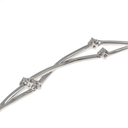 TASAKI Diamond Bracelet K18 White Gold Ladies [Used]
