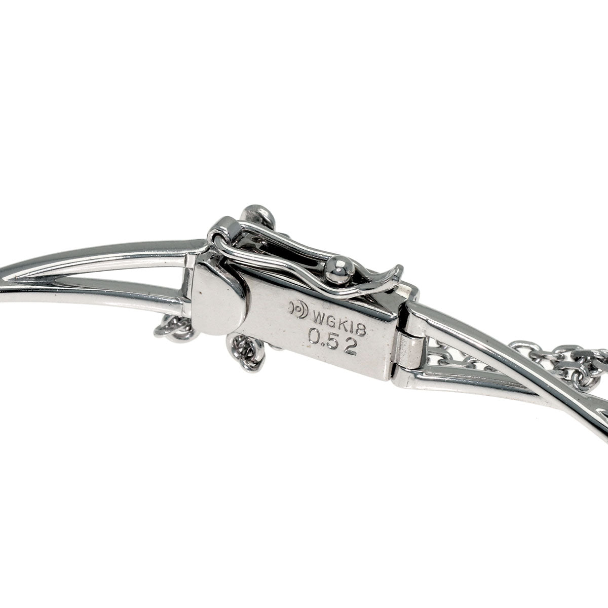 TASAKI Diamond Bracelet K18 White Gold Ladies [Used]