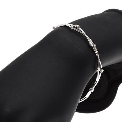 TASAKI Diamond Bracelet K18 White Gold Ladies [Used]