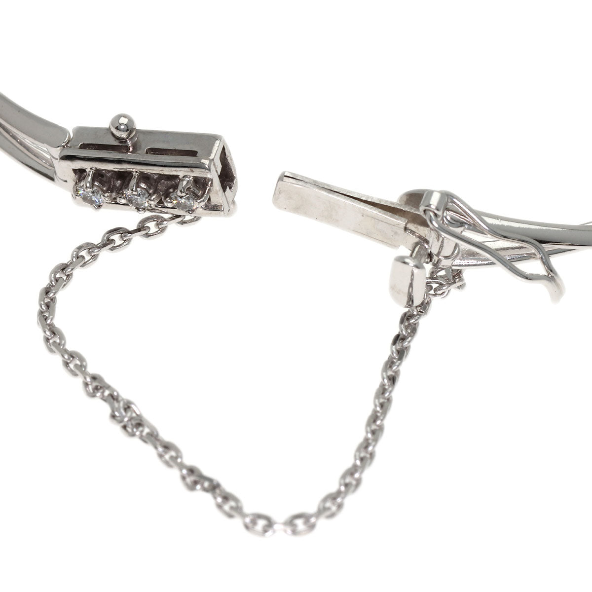 TASAKI Diamond Bracelet K18 White Gold Ladies [Used]