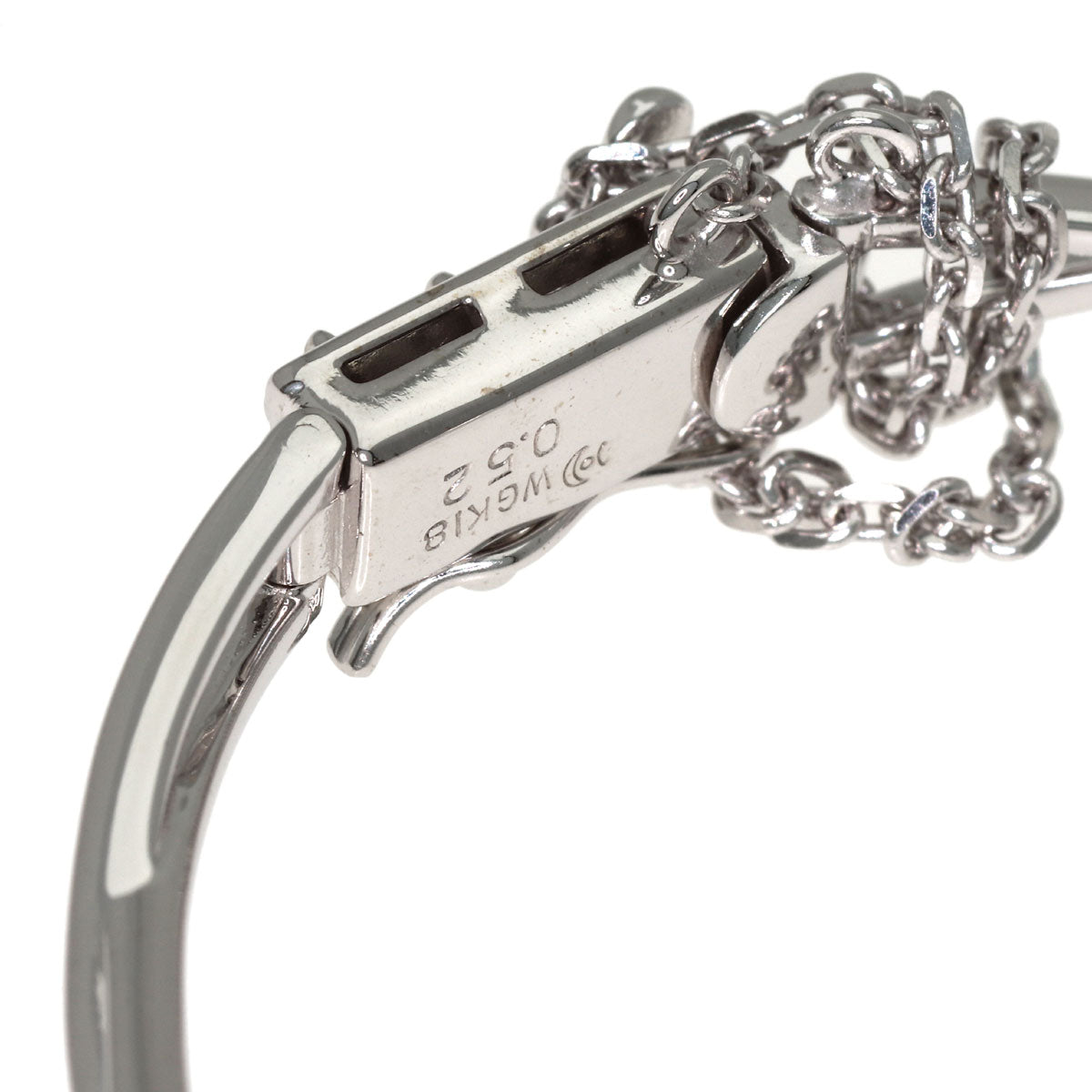 TASAKI Diamond Bracelet K18 White Gold Ladies [Used]