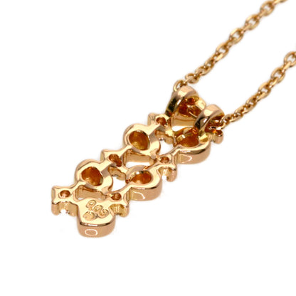 TASAKI Heart Diamond Necklace K18 Pink Gold Ladies [Used]
