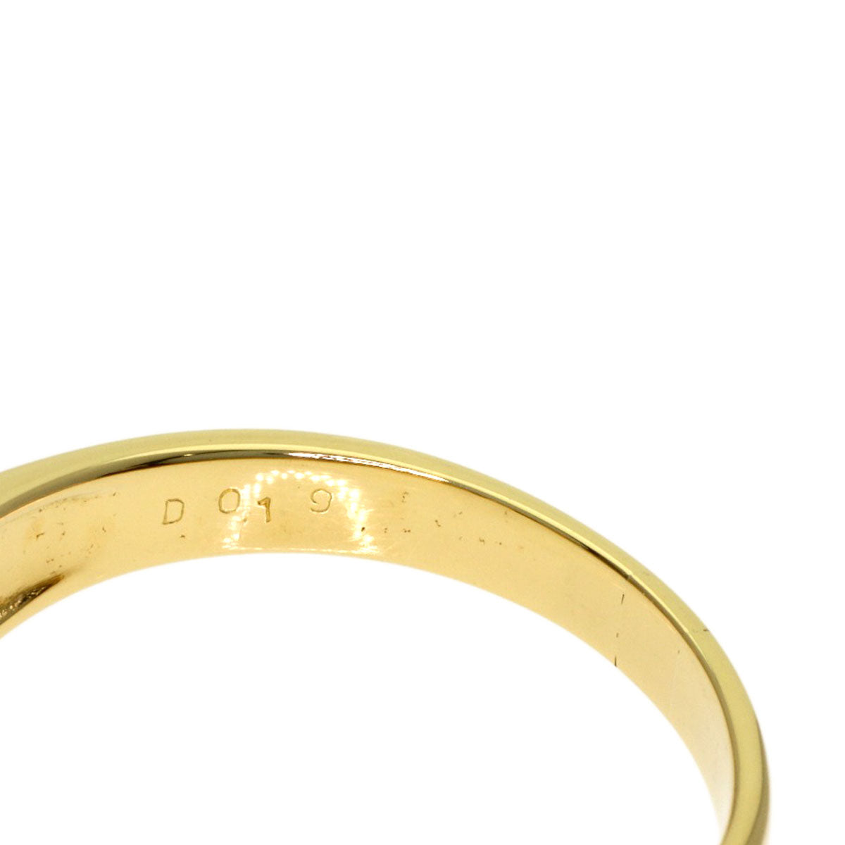Ponte Vecchio Pearl Pearl Diamond Ring K18 Yellow Gold Ladies [Used]