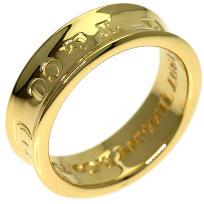 TIFFANY&Co. 1837 Ring K18 Yellow Gold Ladies [Used]