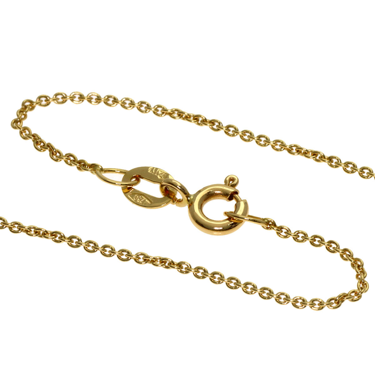 TIFFANY&Co. Double Butterfly Necklace K18 Yellow Gold Ladies [Used]