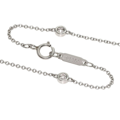 TIFFANY&Co. Jazz Cross Diamond Necklace Platinum PT950 Ladies [Used]