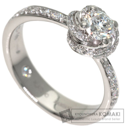 Damiani Pocciolo Diamond G-VVS2-EX Ring Platinum PT950 Ladies [Used]