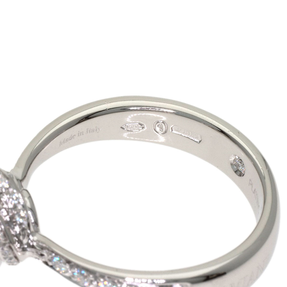Damiani Pocciolo Diamond G-VVS2-EX Ring Platinum PT950 Ladies [Used]