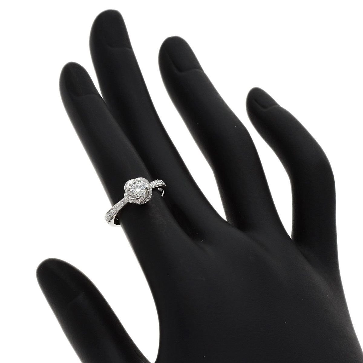 Damiani Pocciolo Diamond G-VVS2-EX Ring Platinum PT950 Ladies [Used]