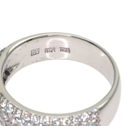 Ponte Vecchio Pave Diamond Ring K18 White Gold Ladies [Used]