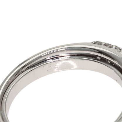 Ponte Vecchio Flower Diamond Ring K18 White Gold Ladies [Used]