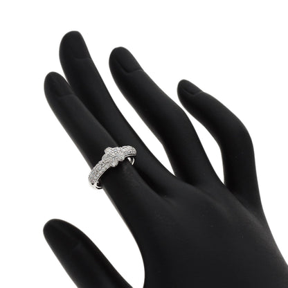Ponte Vecchio Flower Diamond Ring K18 White Gold Ladies [Used]
