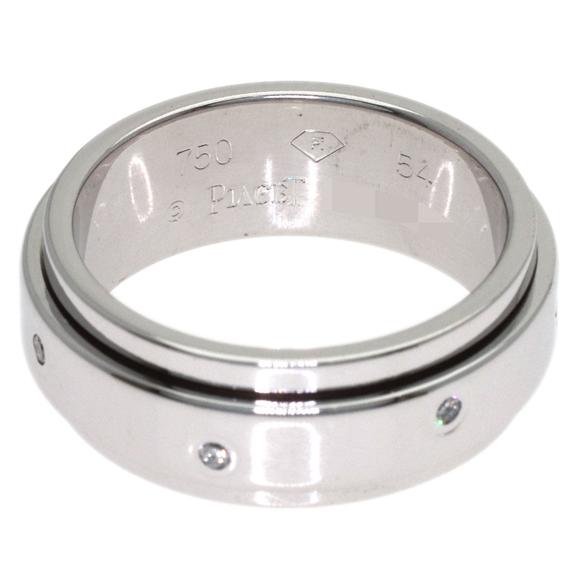 PIAGET possession Diamond #54 Ring K18 White Gold Ladies [Used]