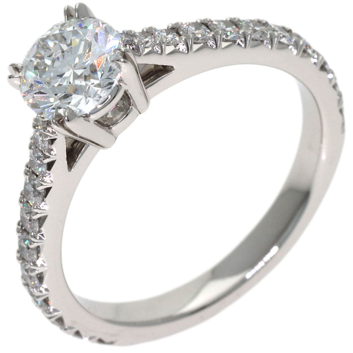 HARRY WINSTON Lillian Love Diamond D-VS1-EX Ring Platinum PT950 Ladies [Used]