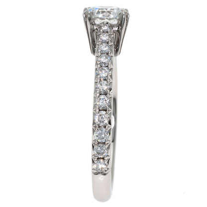 HARRY WINSTON Lillian Love Diamond D-VS1-EX Ring Platinum PT950 Ladies [Used]