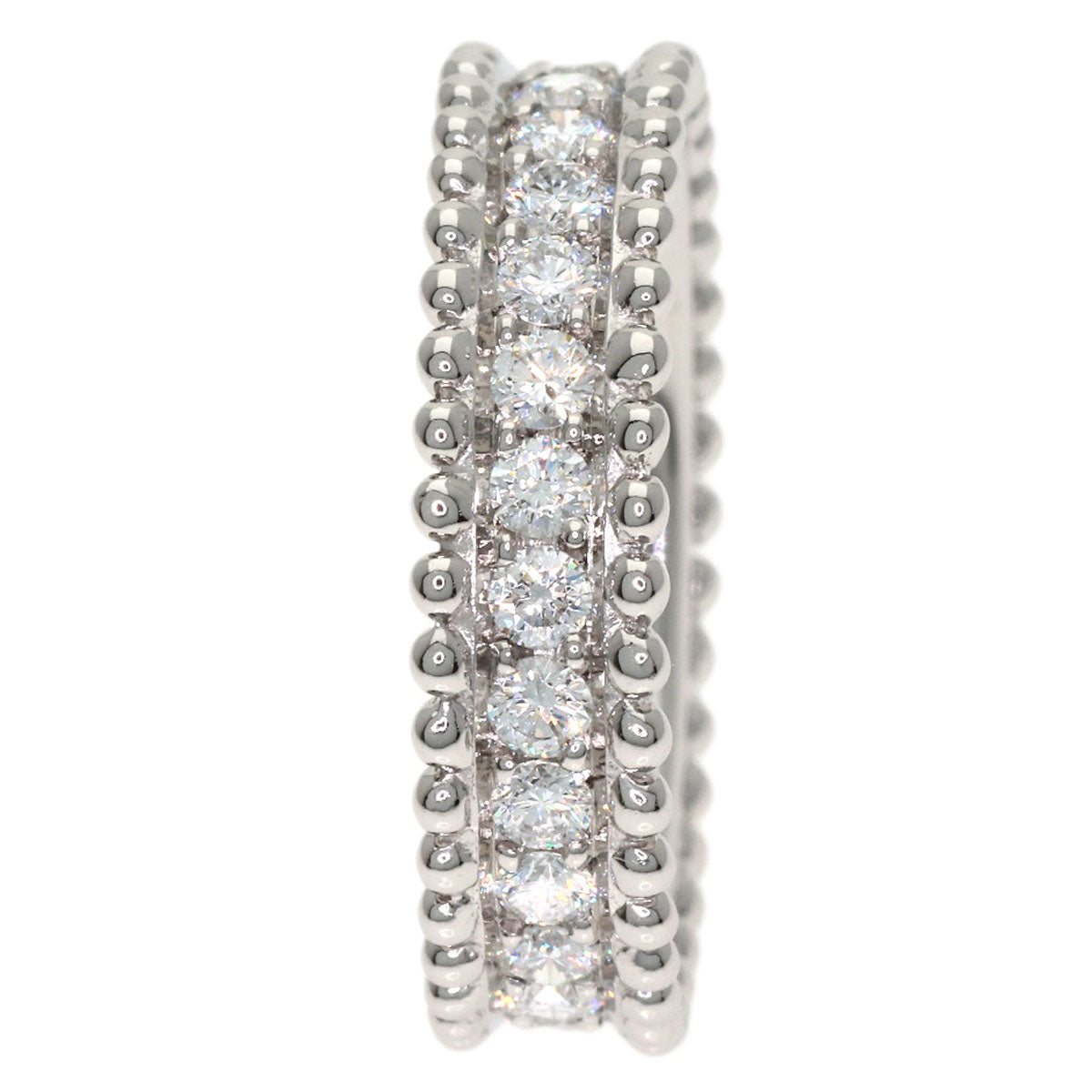 Van Cleef & Arpels Estelle Marriage Full Eternity Diamond #48 Ring Platinum PT950 Ladies [Used]