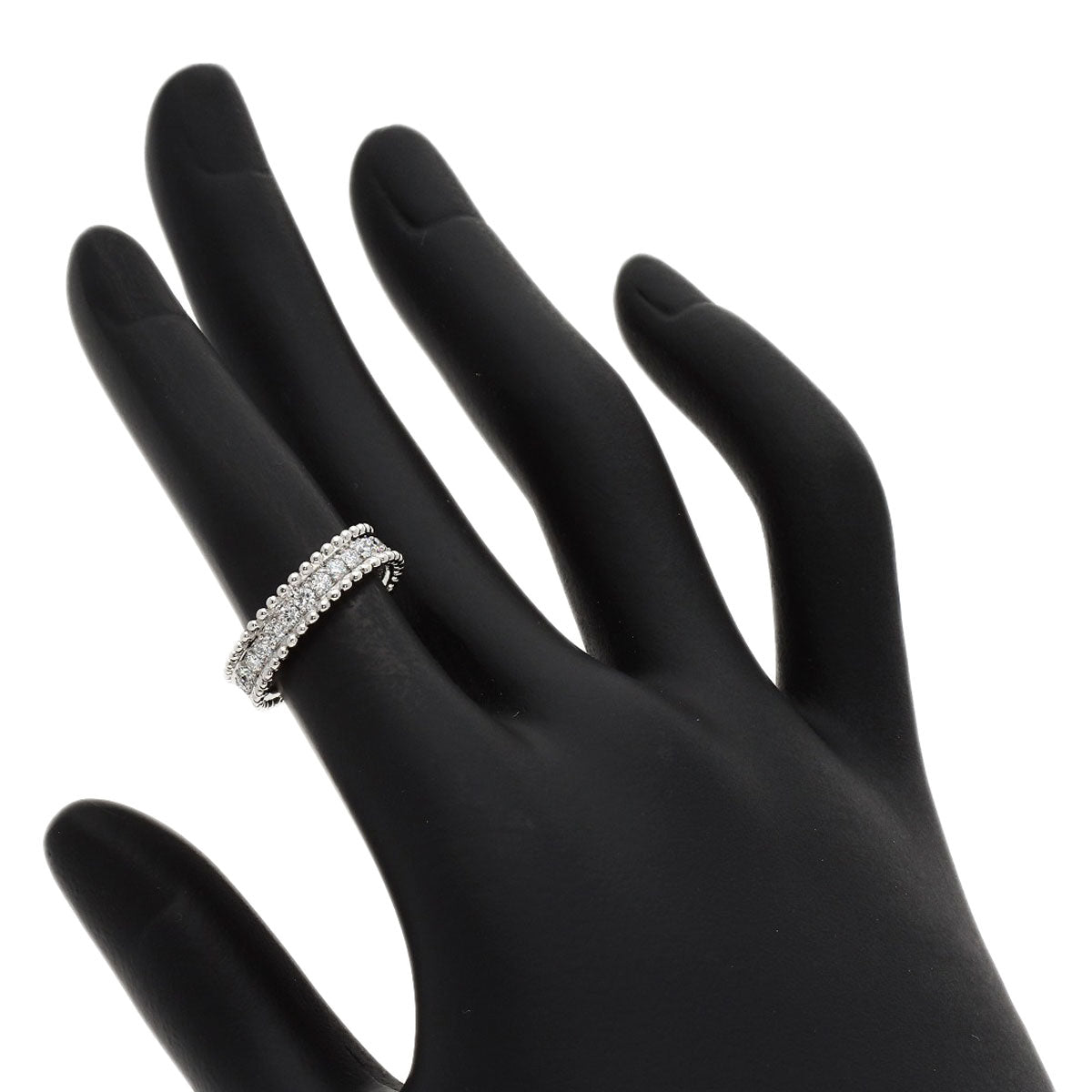 Van Cleef & Arpels Estelle Marriage Full Eternity Diamond #48 Ring Platinum PT950 Ladies [Used]