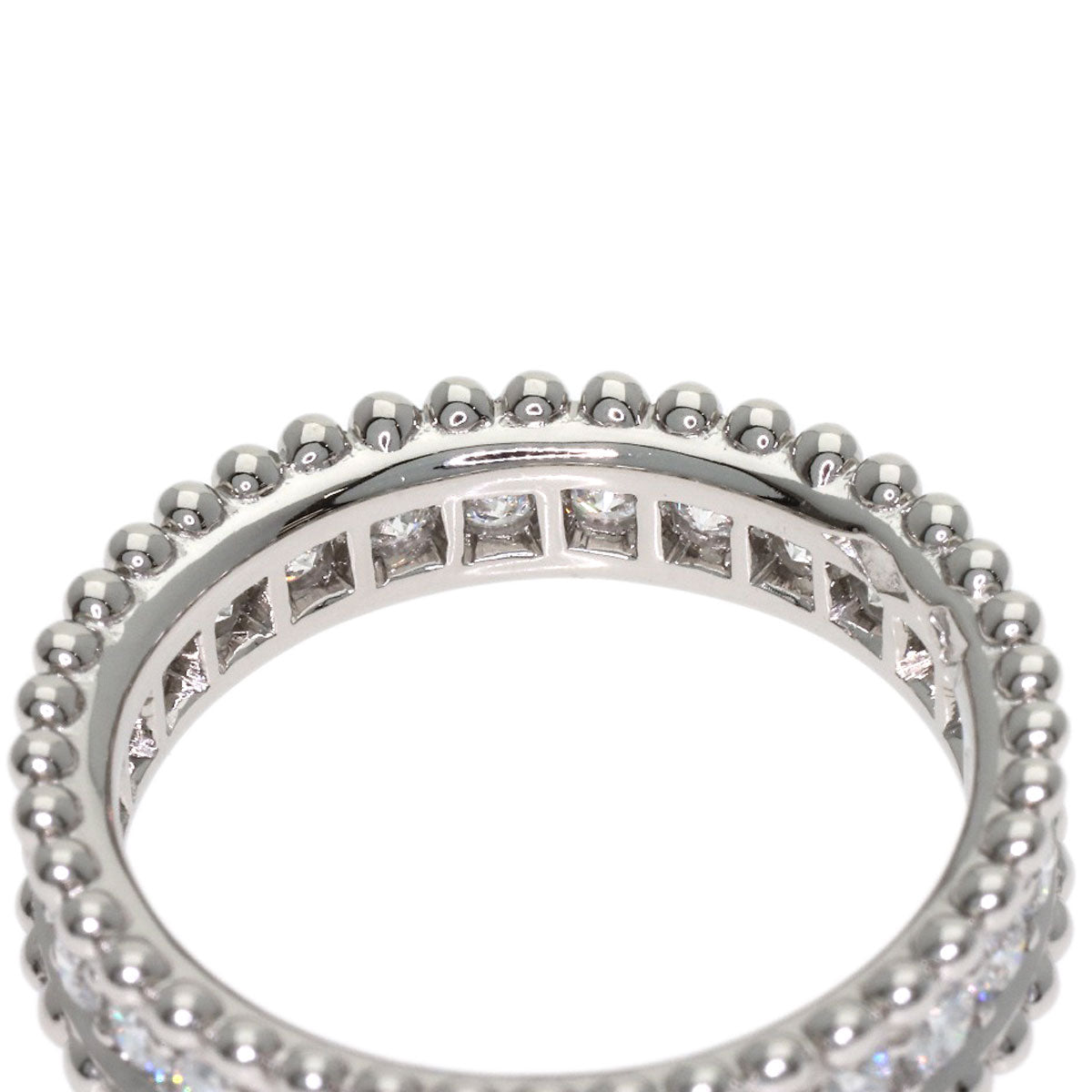 Van Cleef & Arpels Estelle Marriage Full Eternity Diamond #48 Ring Platinum PT950 Ladies [Used]
