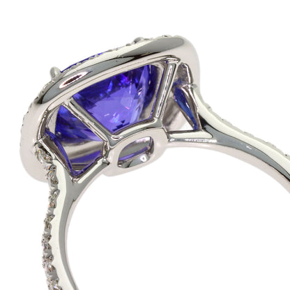 TIFFANY&Co. Sorest Tanzanite Diamond Ring Platinum PT950 Ladies [Used]