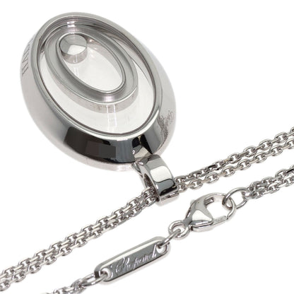 Chopard Happy Spirit Diamond Necklace K18 White Gold Ladies [Used]