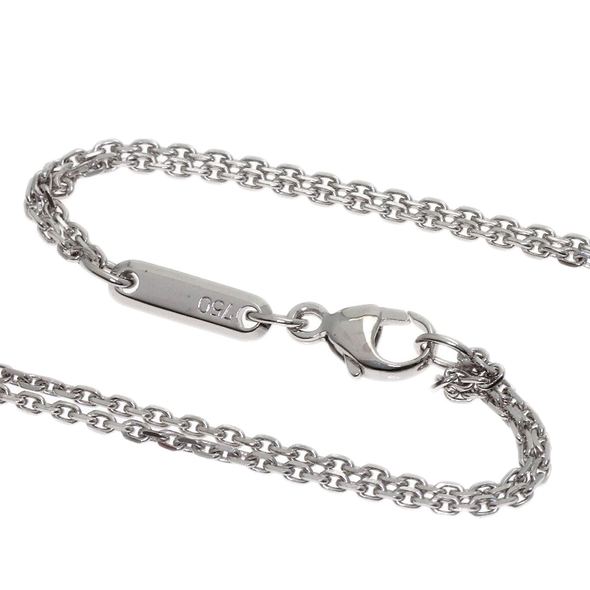 Chopard Happy Spirit Diamond Necklace K18 White Gold Ladies [Used]