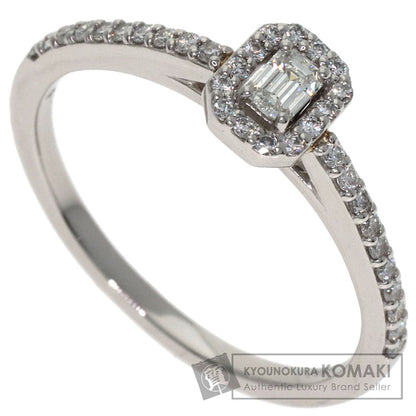 Ponte Vecchio Diamond Ring Platinum PT950 Ladies [Used]