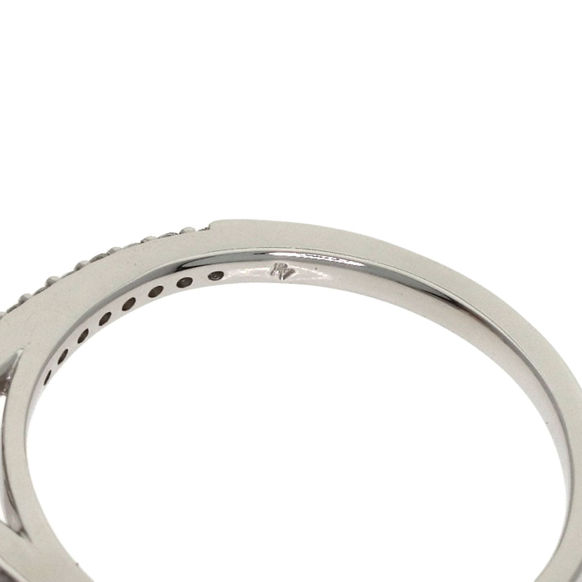 Ponte Vecchio Diamond Ring Platinum PT950 Ladies [Used]