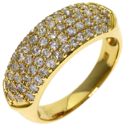 1ct Diamond Ring K18 Yellow Gold 4.23g　Ladies