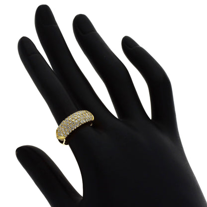 1ct Diamond Ring K18 Yellow Gold 4.23g　Ladies