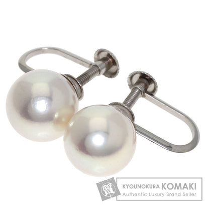 Akoya pearl Pearl Earring Platinum PT900 3.5g　Ladies