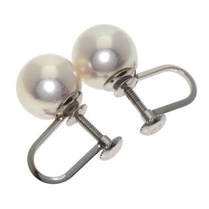 Akoya pearl Pearl Earring Platinum PT900 3.5g　Ladies