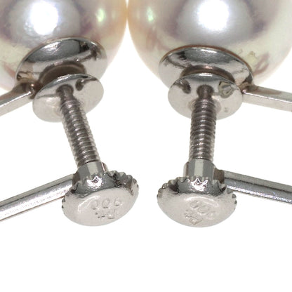 Akoya pearl Pearl Earring Platinum PT900 3.5g　Ladies