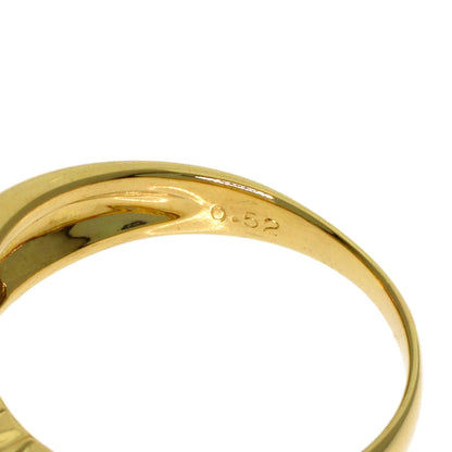 0.52ct Diamond Ring K18 Yellow Gold 4.1g　Ladies