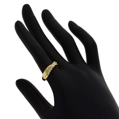 0.52ct Diamond Ring K18 Yellow Gold 4.1g　Ladies