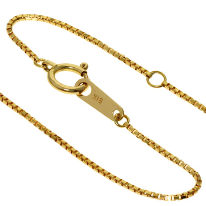 0.28ct Diamond Necklace K18 Yellow Gold 3.45g　Ladies