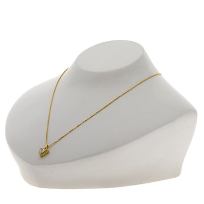 0.28ct Diamond Necklace K18 Yellow Gold 3.45g　Ladies