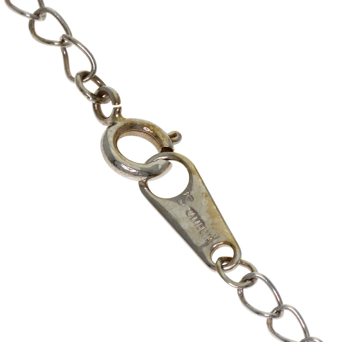 0.54ct Diamond Necklace K18 White Gold 7.09g　Ladies