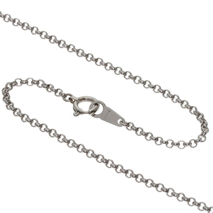 0.307ct Diamond Necklace Platinum PT900 PT850 13.71g　Ladies
