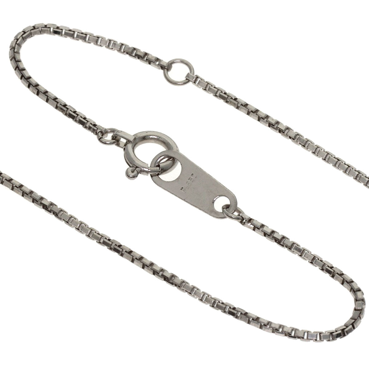 0.5ct Diamond Necklace Platinum PT850 PT 5.46g　Ladies