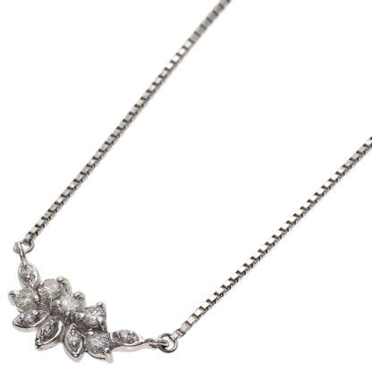 0.35ct Diamond Necklace Platinum PT850 5.58g　Ladies