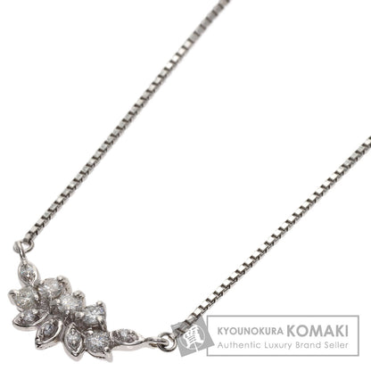 0.35ct Diamond Necklace Platinum PT850 5.58g　Ladies