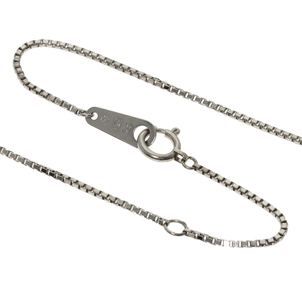 0.35ct Diamond Necklace Platinum PT850 5.58g　Ladies