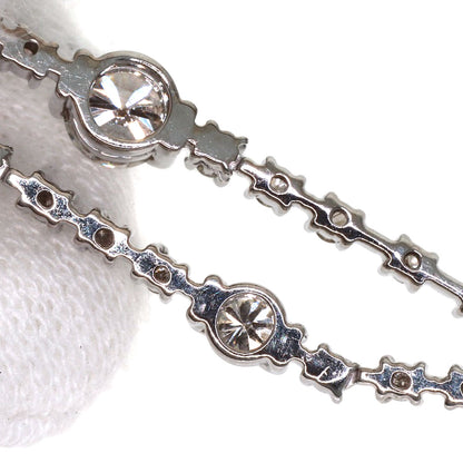 1ct Diamond Necklace K18 White Gold 7g　Ladies